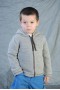 Revertible jacket with hood for boy